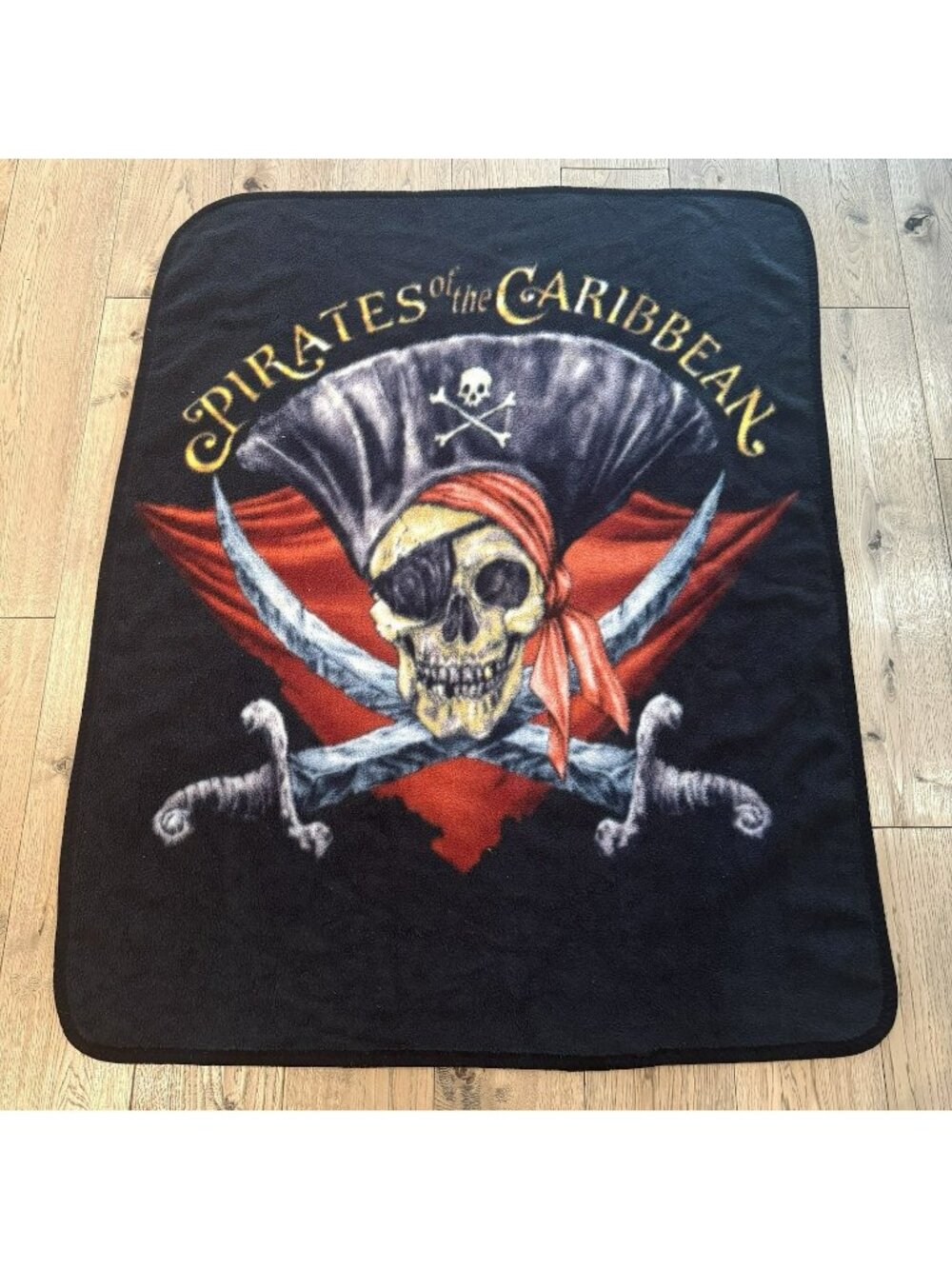 Disneyland Resort Pirates of the Caribbean Fleece Blanket 58"x46"